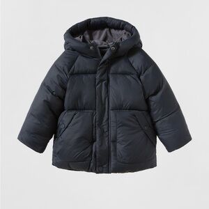 Zara Water Repellent Toddler Puffer Coat